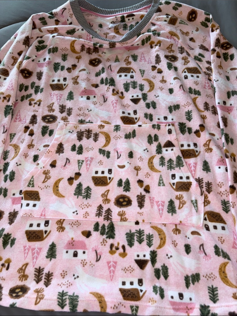 Cuddl Duds Women’s Pink Woodland Print Pajama Set NWT XXL - Picture 4 of 10